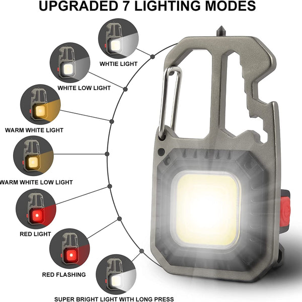 Portable LED Keychain Light