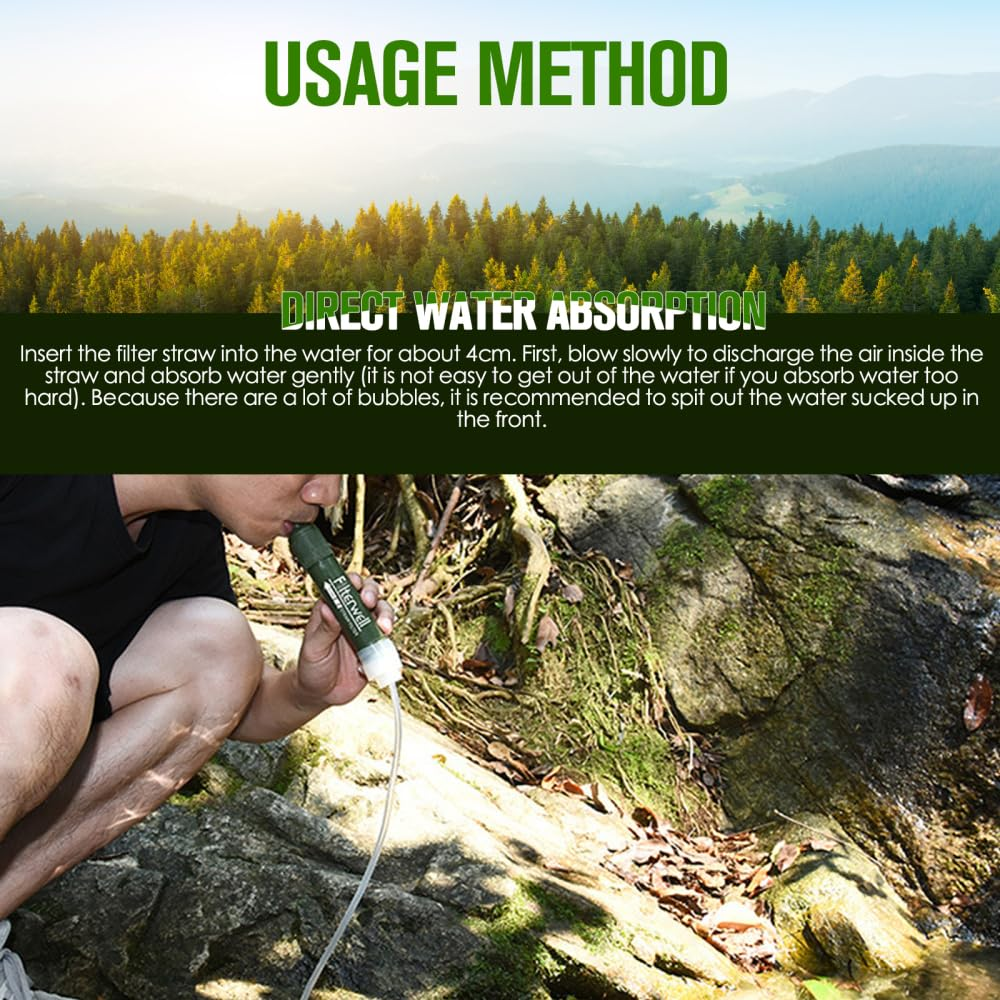 Water Filtration Straw