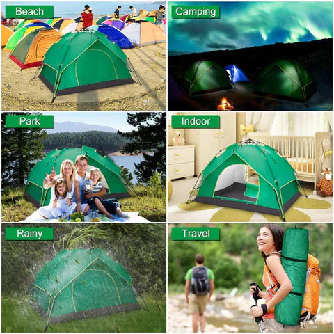 3-4 Pax Portable Backpacking Tent