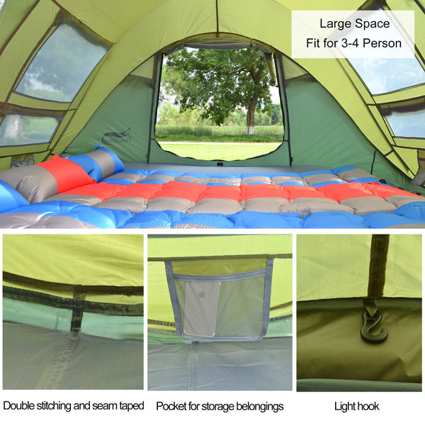 3-4 Pax Dome Automatic Tent