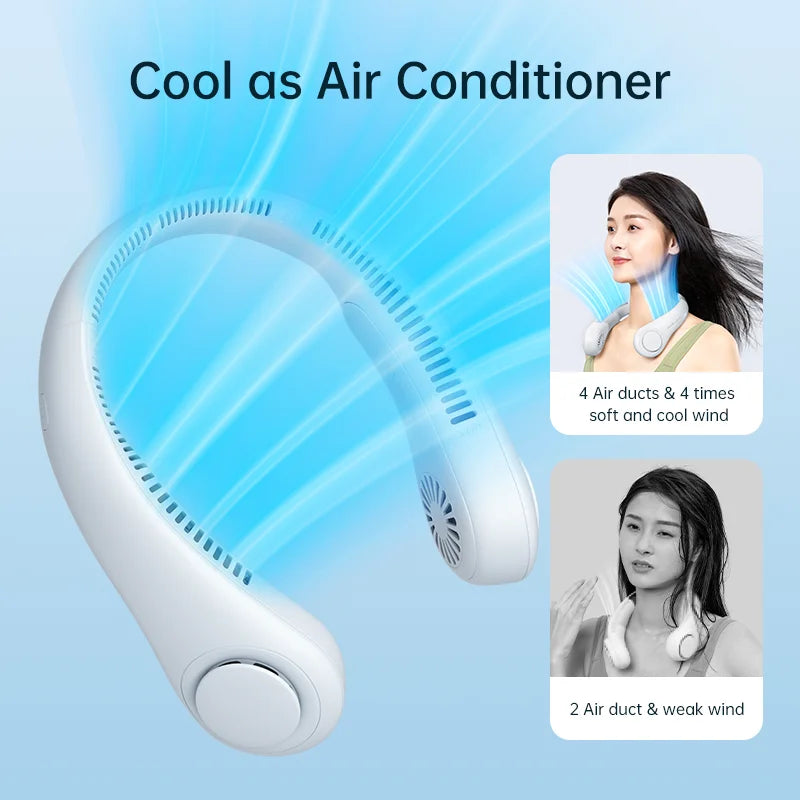Portable Silent Neck Fan