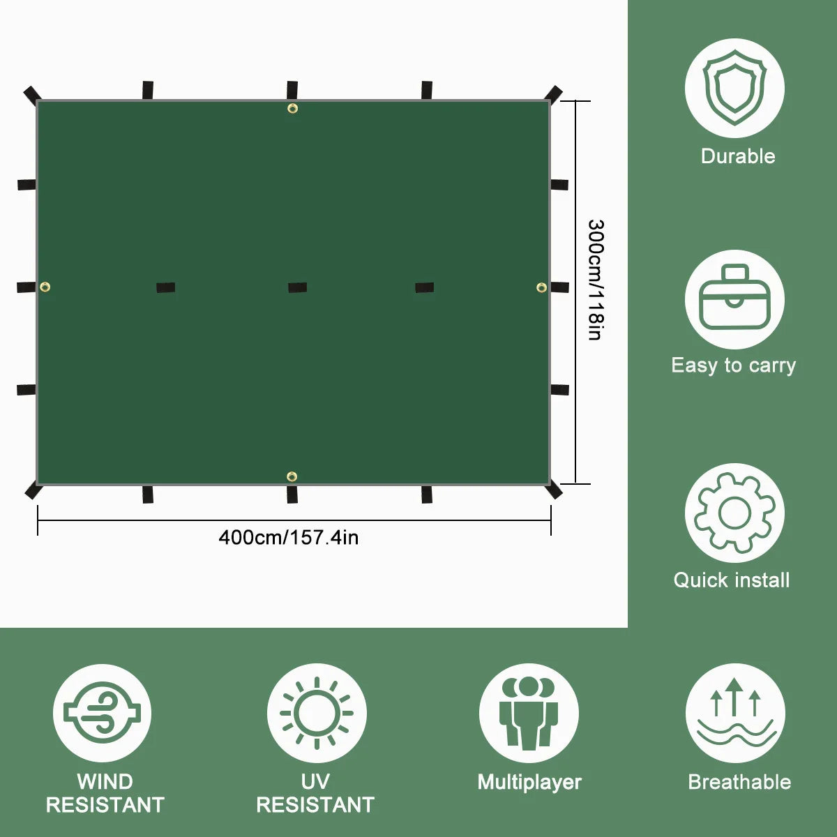 Waterproof Tarp Tent