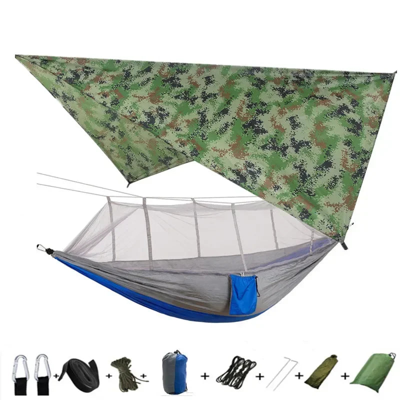 Waterproof Hammock with Mosquito Net