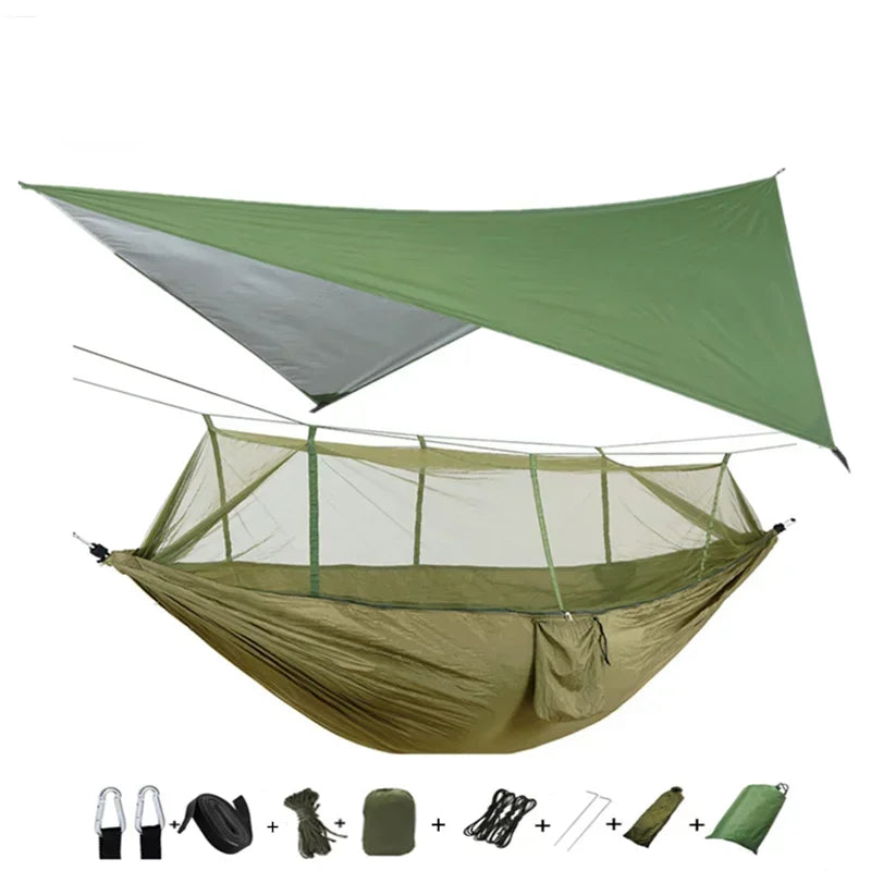 Waterproof Hammock with Mosquito Net