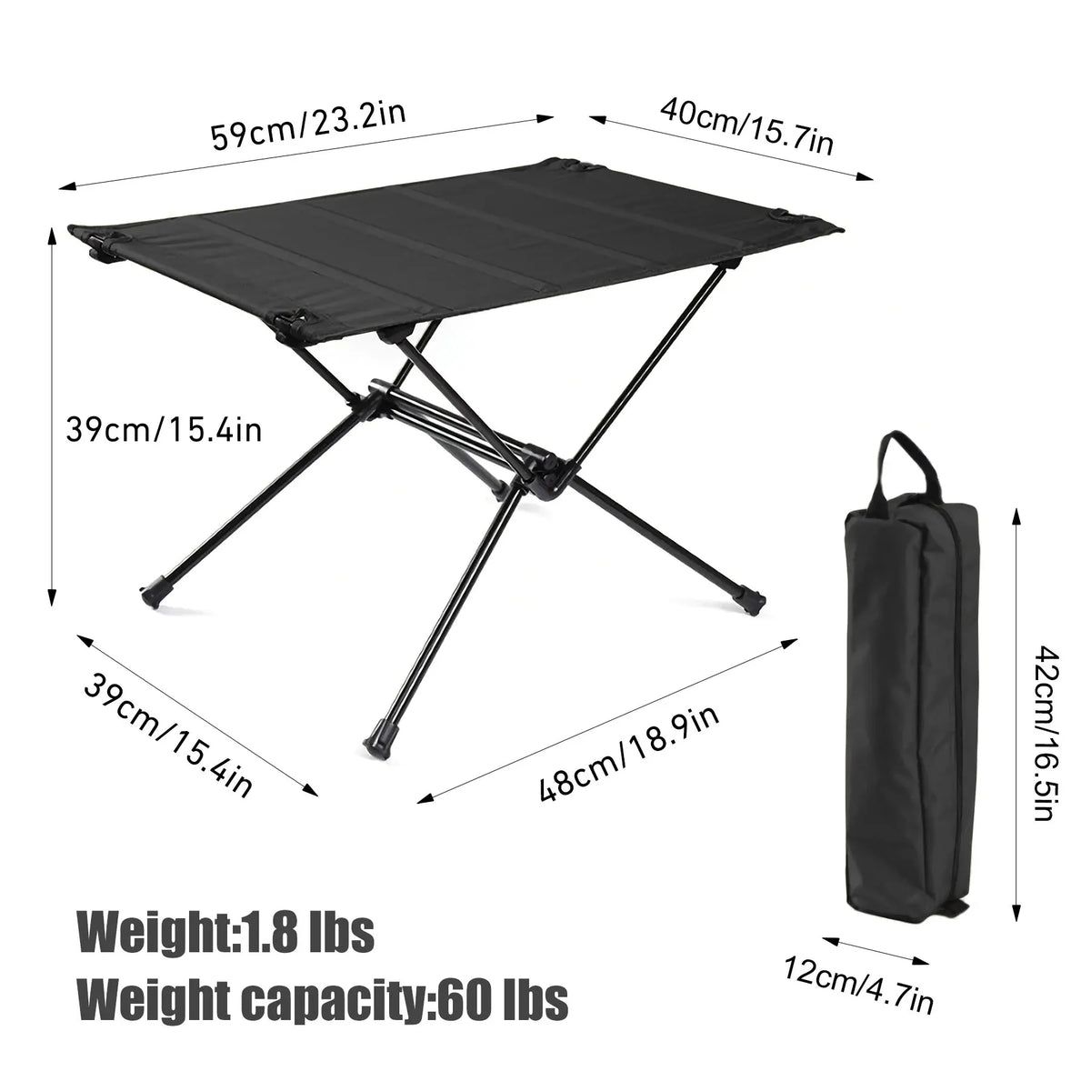 Ultralight Camping Folding Table