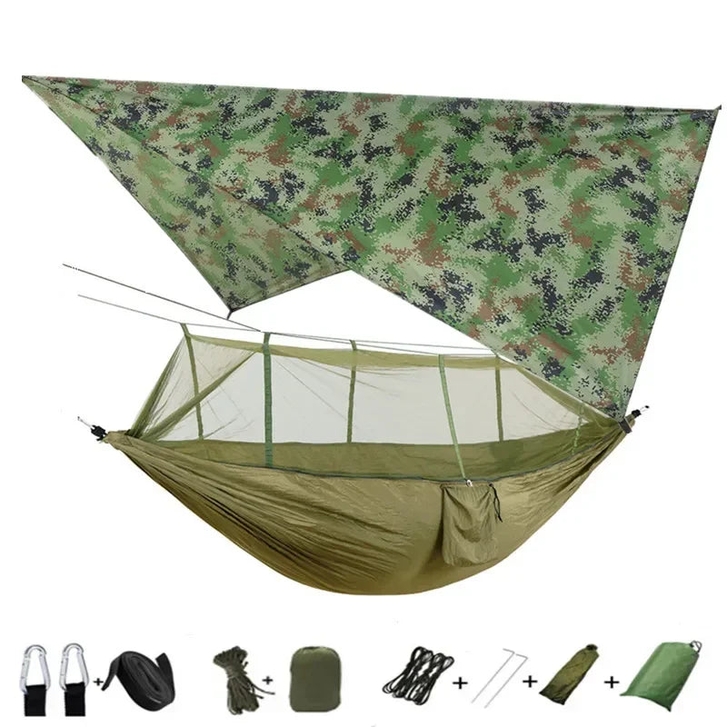 Waterproof Hammock with Mosquito Net