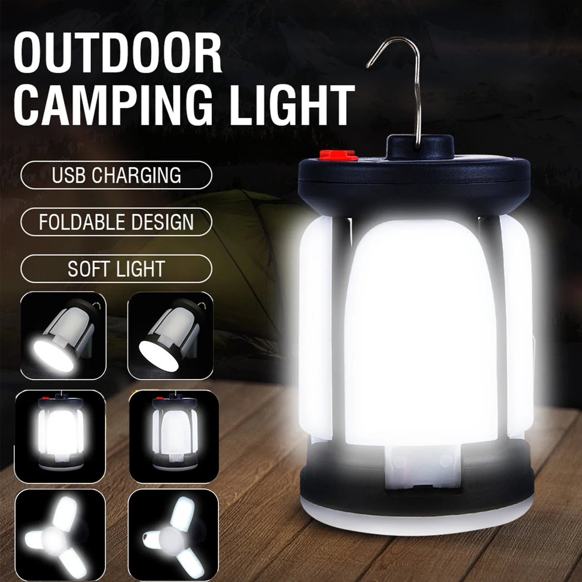 LED Lantern Portable Camping Lamp