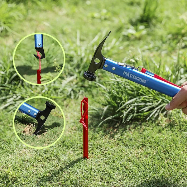 Camping Hammer with Tail Hook