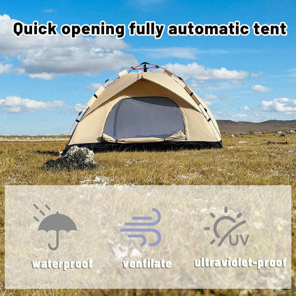 3-4 Pax Quick Opening Tent