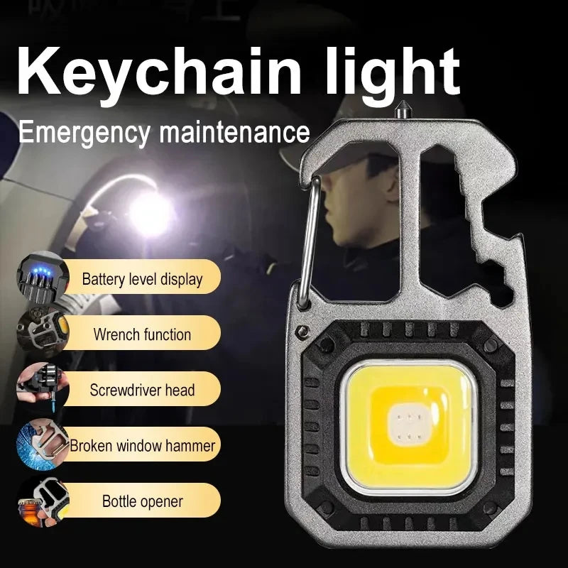 Portable LED Keychain Light