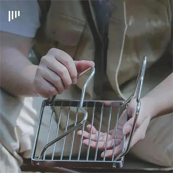 Multifunctional Folding Campfire Grill