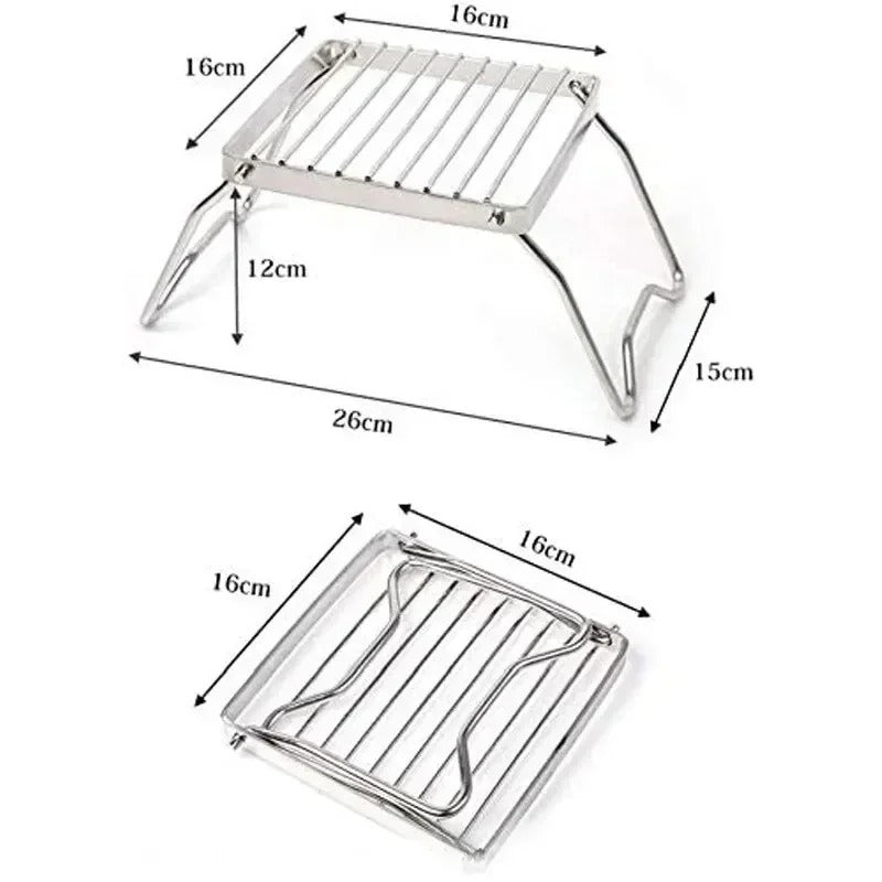Multifunctional Folding Campfire Grill